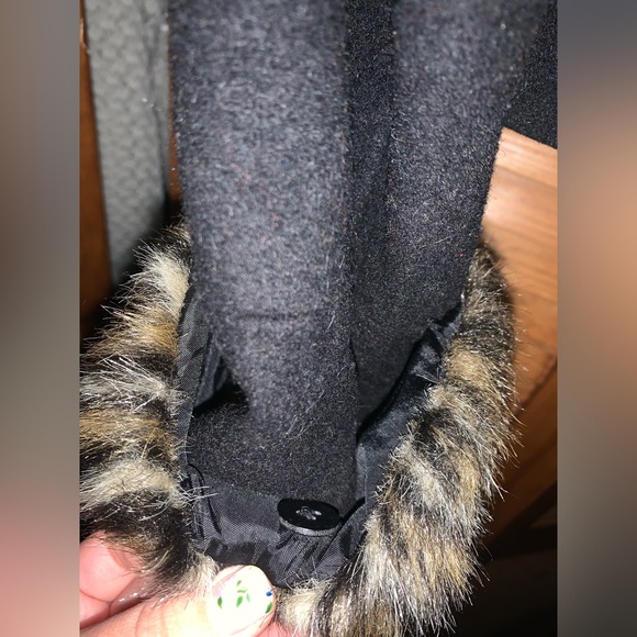 INC leopard Pea Coat. 🐆 - Picture 9 of 9